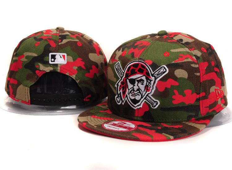 MLB Pittsburgh Pirates NE Snapback Hat #33